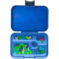 Yumbox Matboks m. 5 rom - Bento Tapas - 993 ml - Monte Carlo Bl - - OneSize - Matboks