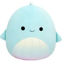 Squishmallows Kosedyr - 40 cm - Shah Whale - - OneSize - Kosedyr