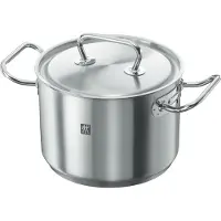 Zwilling TWIN Classic, 4 l, Rustfritt stål, Keramisk, Gass, Halogen, Induksjon, Forseglet Plate, Rustfritt stål, Rustfritt stål, Rustfritt stål