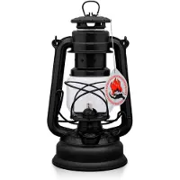 Feuerhand Žibintas Hurricane Lantern 276 - Juoda
