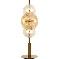 Searchlight Wagon Wheel bordlampe, 6-lys