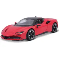 Bburago Ferrari SF90 Stradale, Superbil, Montert på forhånd, 1:24, Ferrari SF90 Stradale, Alle kjønn, Metall, Plast