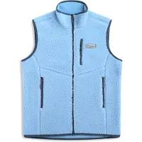 Bergans Lunnan Pile Fleece Vest Women Cool Blue XL
