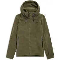 Bergans Hareid Fleece Hood Jacket Men Pine Forest XL