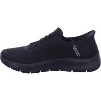 SKECHERS for man. 216324 Slip-ins Go Walk Flex Hands Up Sneakers black (40), Flat, Laces, Casual, Sport, Multisport