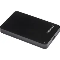 Intenso Memory Case - Harddisk - 2 TB - ekstern (bærbar) - 2.5 - USB 3.0 - 5400 rpm - buffer: 8 MB - svart