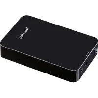 Intenso Memory Center - Harddisk - 4 TB - ekstern (stasjonær) - 3.5 - USB 3.0 - 5400 rpm - buffer: 32 MB - svart
