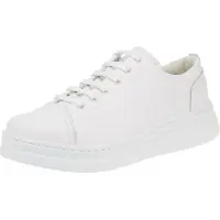 Camper for woman. K200508-041 Leather shoes K200508 white (39), Flat, Laces, Casual