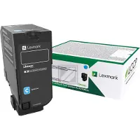 Lexmark CS727/CX727/CS728 toner cyan (Return) 13k