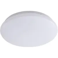LINDBY LED-taklampe Emeryn, Ø 28 cm, hvit, 3 000 K