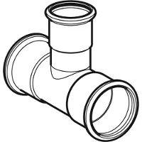 Geberit 76,1 x 28 x 76,1 mm Lag FZ Mapress