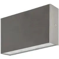 Arcchio utendørs LED-vegglampe Karline, 1060 lm, stål, IP65