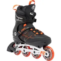 K2 F.I.T. 80 Alu, Rulleskøyter, Herre, Black/Orange
