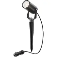 Maytoni Scope spot med jordspyd, svart, aluminium, IP65