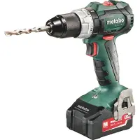 Metabo BS 18 LT BL 18 V 2 x 4 Ah batteridrevet drill-/skrutrekker