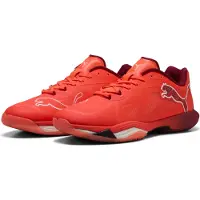 Puma Vantage NITRO Handball Shoes Unisex, Shoes, Glowing Red/White/Dark Crimson, 47