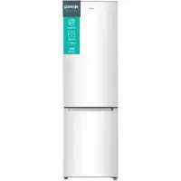 Gorenje RK4182PW4 - Kjøleskap/fryser - bunnfryser - bredde: 55 cm - dybde: 55.7 cm - høyde: 180 cm - 269 liter - Klasse E - hvit