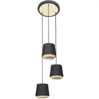 LINDBY Ananya hengelampe, rondel, 3 lyskilder