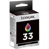 Lexmark Blekkpatron 3 farge No 33 Low Yield