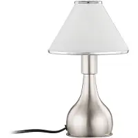 LINDBY Nattbordlampe Ellen i glass og metall