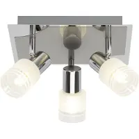 Brilliant Lea G32434/77 loftspotlys LED (RGB) E14 9 W, krom