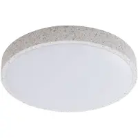 LINDBY Smart LED-taklampe Elmor Ø39cm grå RGB CCT Tuya