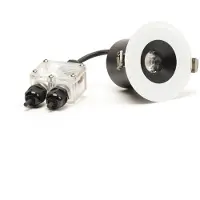 Konstsmide LED-downlight 7875 tak utendørs, hvit