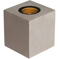 SLV Concreto bakkespot IP65 GU10 støpsel kantet