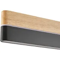 LUCANDE LED-pendellampe Holven, tre, CCT, lengde 113 cm