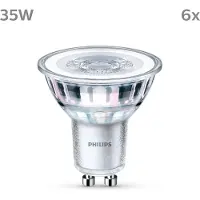 Philips LED-lyspære LEDClassic 3.5W/827 (35W) 6-pack GU10