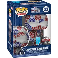 Funko POP! Falken Og Vintersoldaten Kaptein Amerika Forundring Eksklusiv Figur