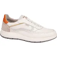 Pikolinos for man. M7W-6423C1 Salamanca Leather Sneakers white (42), Flat, Laces, Casual