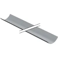 Geberit støtterende 75-3000mm - galv.-sortl. 365.850.001