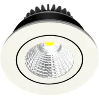 Arcchio LED-downlight Jyra, hvit, 3 000K