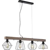 JUST LIGHT Kaska pendellampe, fire lamper