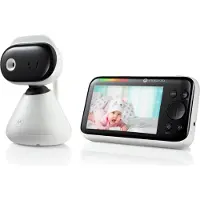 Motorola PIP1500 babycall med video 300 m 2,4 GHz FHSS, svart/hvit