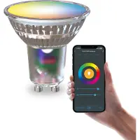 Calex Smart LED-pære Reflektor GU10 4,9W RGB CCT 5cm