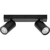 Osram takspot OCTAGON svart 2 lyskilder GU10-LED 927 dimbar