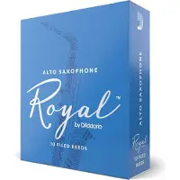 Daddario Royal by Alto Saxophone Reeds 2.5 (10 Pack)