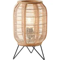 Brilliant Tanah bordlampe med bambus