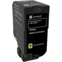 Lexmark Tonerkassett gul, 12.000 sider