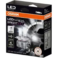 Osram H4/H19 LED-pæresett LEDriving HL Bright 64193DWBRT 12V 15W, 2-pk