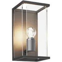 LUCANDE utendørs vegglampe Annalea, 30 cm, 1 lyskilde, IP54