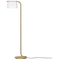 Maytoni gulvlampe Cabaret, messing, høyde 126,5 cm