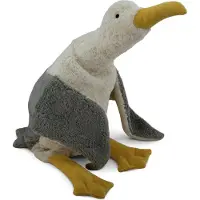 Senger Naturwelt Varmepute - Stor - 78 cm - Måke - Grå/Hvit - - OneSize - Kosedyr