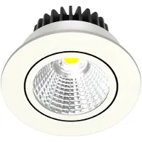 Arcchio LED-downlight Zarik, hvit, 2 700K