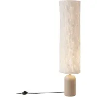 DFTP Talli gulvlampe, brun, Tyvek/metall, høyde 113 cm