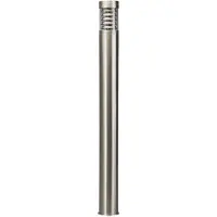 LINDBY veilampe Enja, 100 cm, stål, IP44, E27