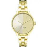 Nine west Nw-2682chgb Quartz 34 Mm Dameklokke