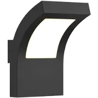 Arcchio utendørs LED-vegglampe Advik, IP65, antrasitt, metall